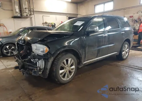 2013 Dodge Durango Crew из США, поврежденный, VIN 1C4RDJDG8DC509492